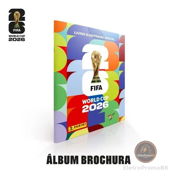 Copa Do Mundo 2026 - Álbum Capa Cartão - FIFA WORLD CUP 2026