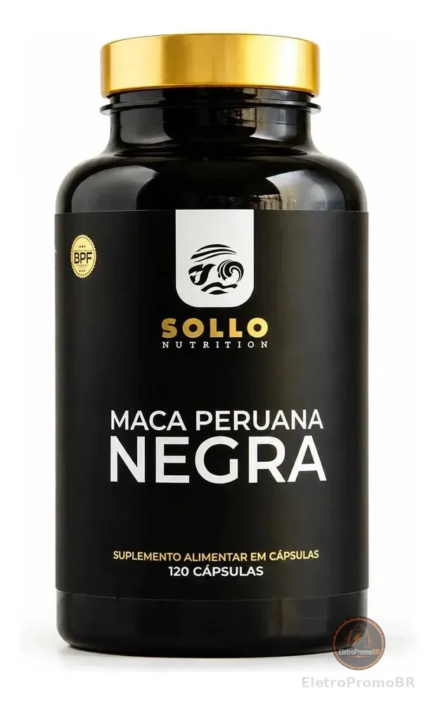 Maca Peruana Negra 120 Cápsulas