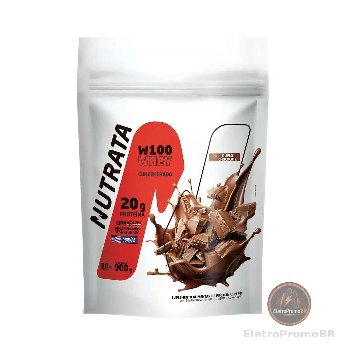 Whey Protein Npro - 900g Refil Duplo Chocolate - Nutrata