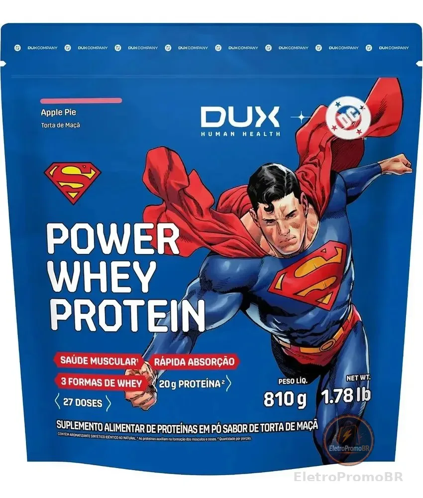 Whey Protein Dux Company Power 810g Pó Apple pie