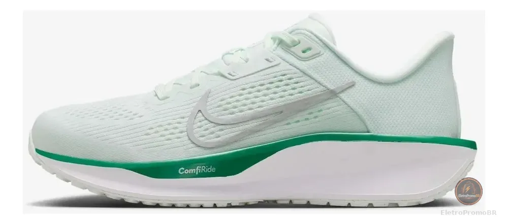 Tênis Nike Quest 6 Feminino Verde Claro/cinza 38 Br