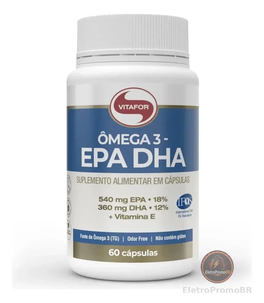 Suplemento Ômega 3 Epa Dha 60 Cápsulas Vitafor