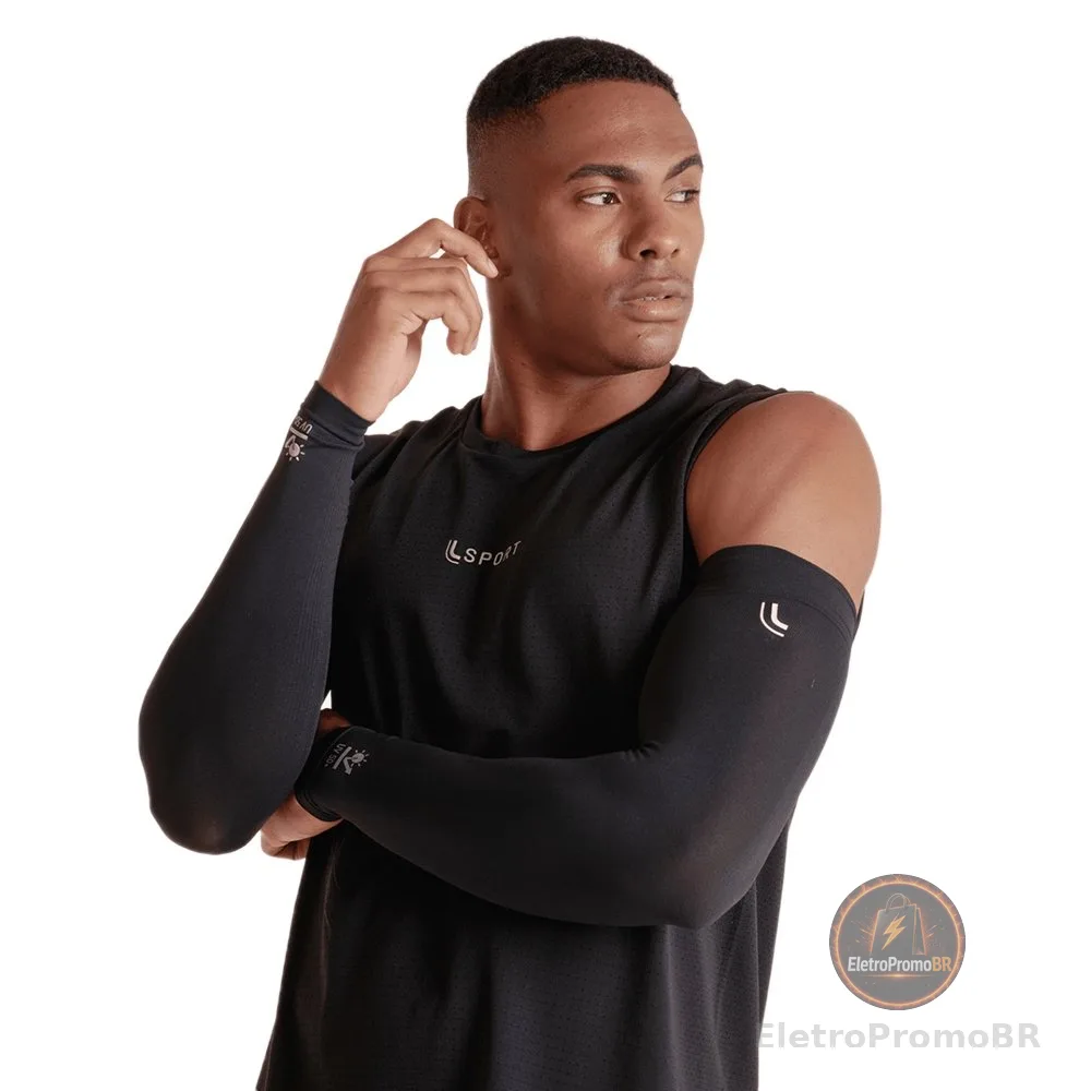 Manguito Lupo Unissex Manga Proteção Braço Para Sol Uv+50 15002