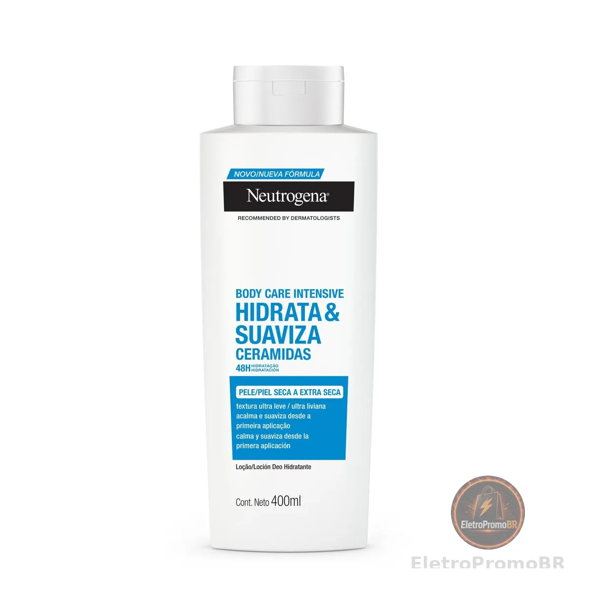 Neutrogena Hidratante Corporal Body Care Intensive Hidrata & Suaviza, 400ml