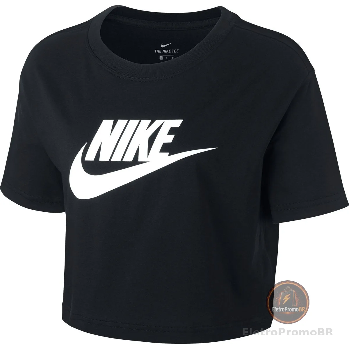 Camiseta Cropped Nike Sportswear Essential CR Feminina