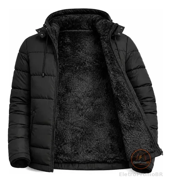 Jaqueta Forrada Frio Intenso Masculina Reforçada Promoção