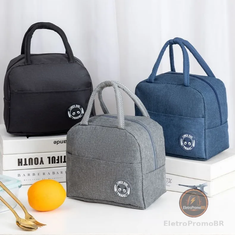 Bolsas Térmicas Portátil Lancheira Térmica Marmita Viagem