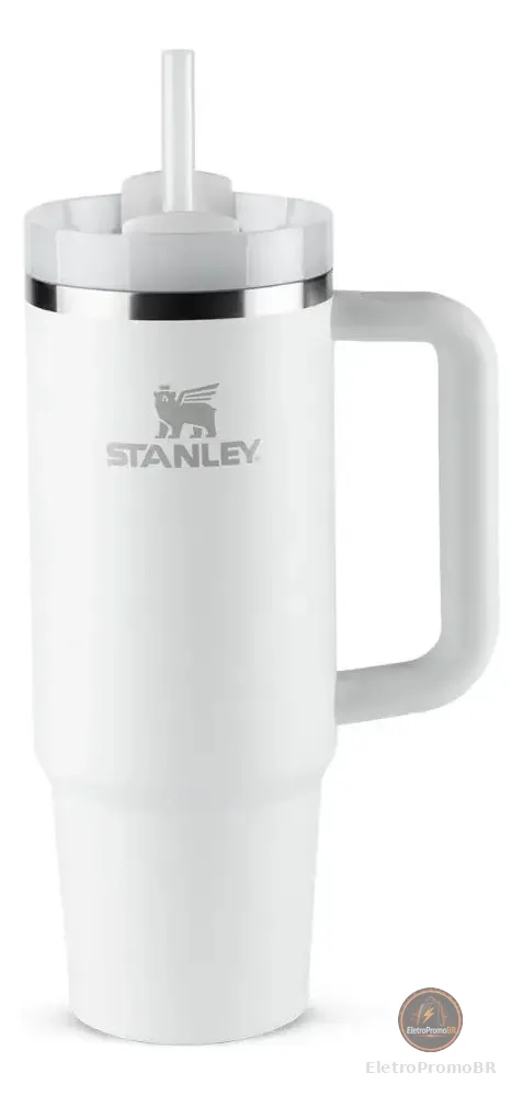 Copo Térmico Quencher Frost 887ml Branco Stanley Branco Liso