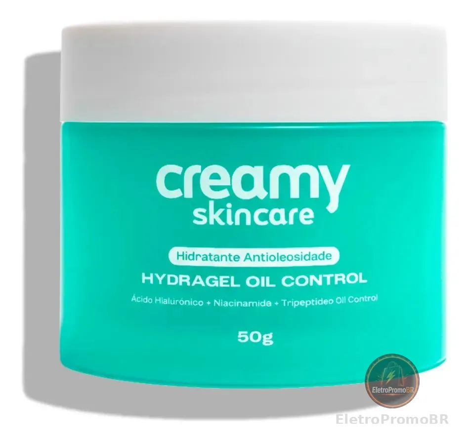 Hidratante Facial Pele Oleosa Hydragel Oil Control Creamy Oleosa Dia/noite