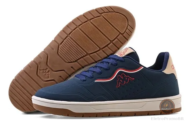 Tênis Casual Kappa Zenit Masculino Unissex Conforto