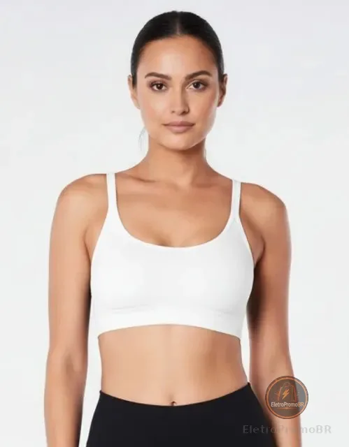 Top Lupo Loba Fitness Alta Sustentação Confortável Academia