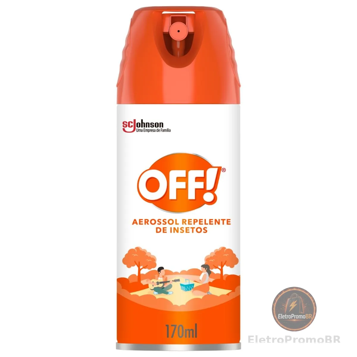 OFF! Family Aerosol Repelente de Insetos e Mosquitos, 170ml