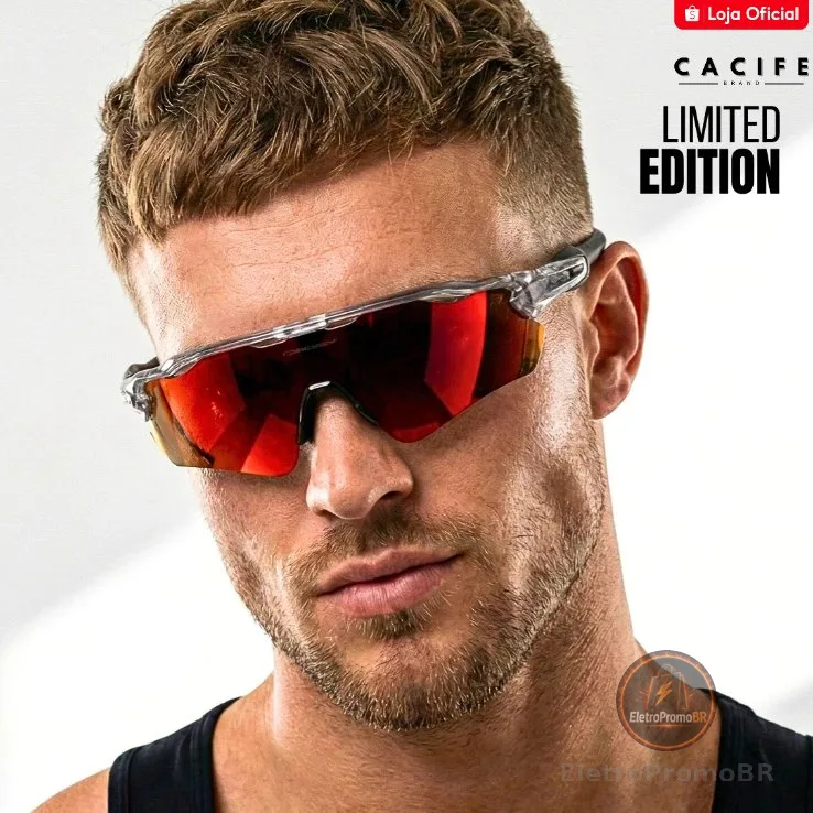 Óculos de Sol Race Esportivo Baixa Premium Pace Ciclismo Hike Corrida Bike uv400 Unissex