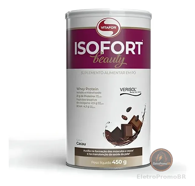 Isofort Beauty Cacau 450g Vitafor