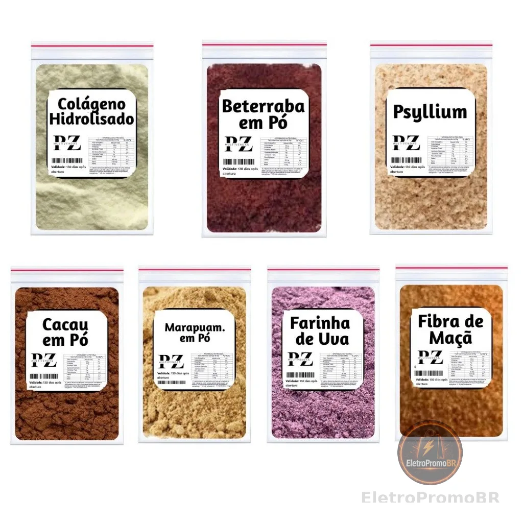 Farinha Da Felicidade Da Mulher Funcional Com Colágeno 100% Natural