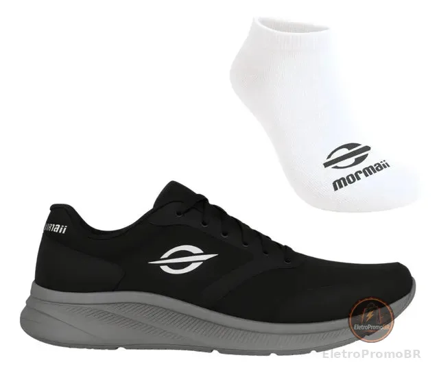 Kit Tênis De Academia Masculino Mormaii Free Run E Meia