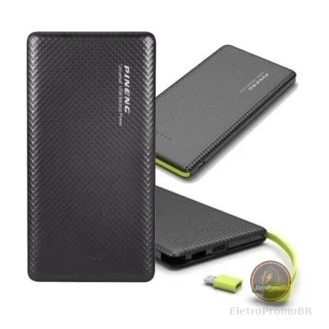 Bateria Portátil Power Bank 10.000mah e 5000mah Universal