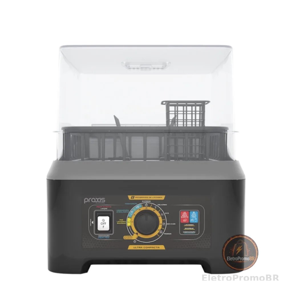 Lava Louças Praxis Portátil LLPP 2.0 Semi-Automática 127V Preto