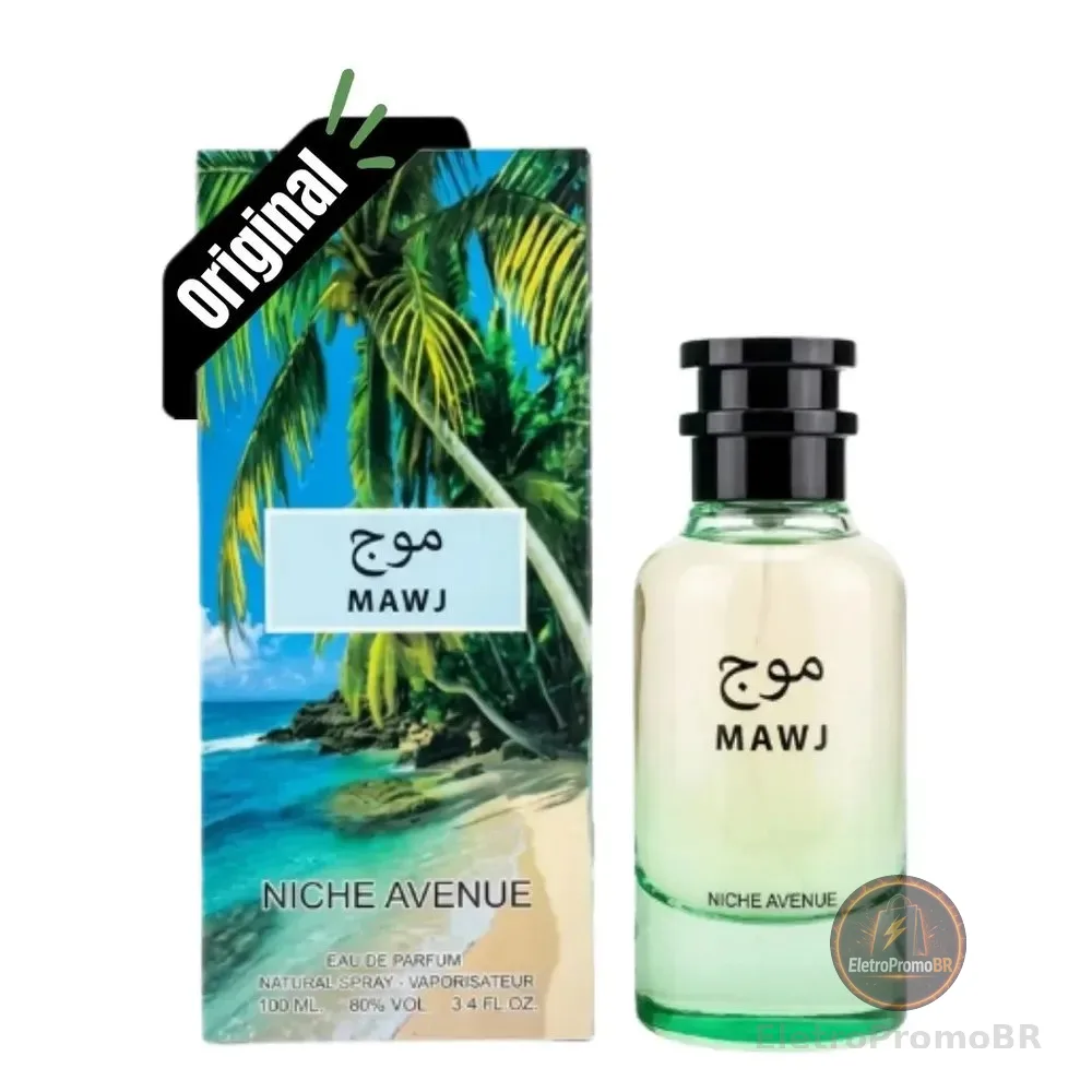 Perfume Árabe Mawj Niche Avenue Unissex 100ml