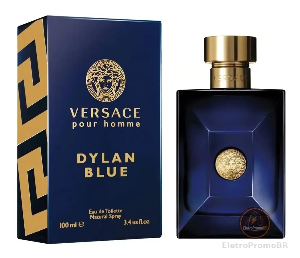 Versace Dylan Blue Pour Homme Edt - Perfume Masculino 100ml