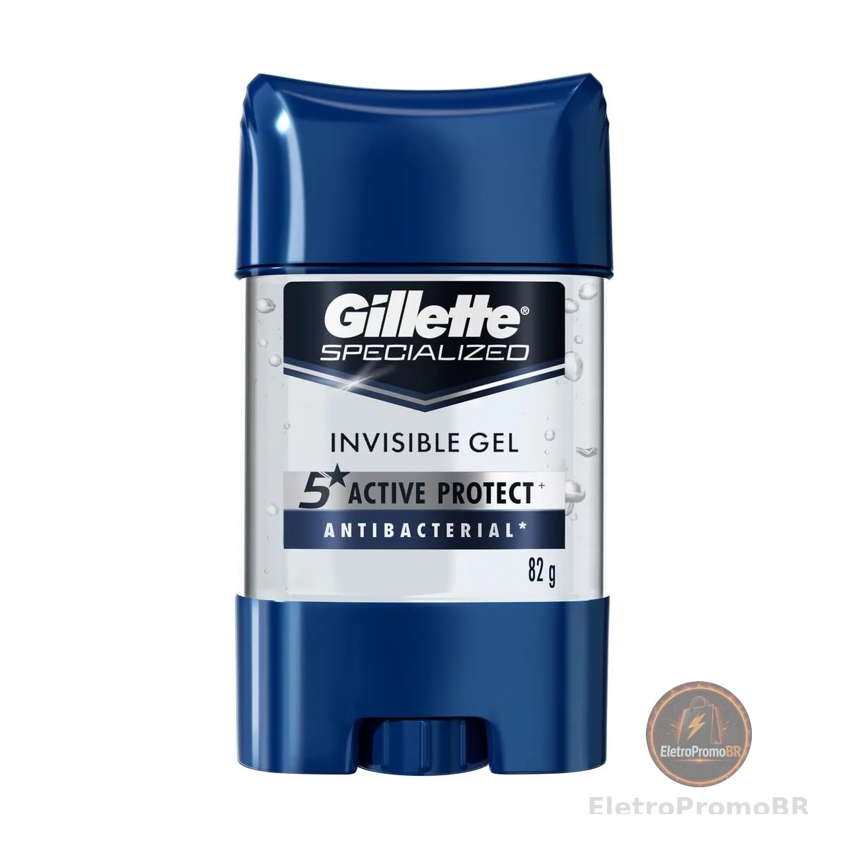 Gillette Desodorante Antitranspirante em Gel Antibacterial 82 g