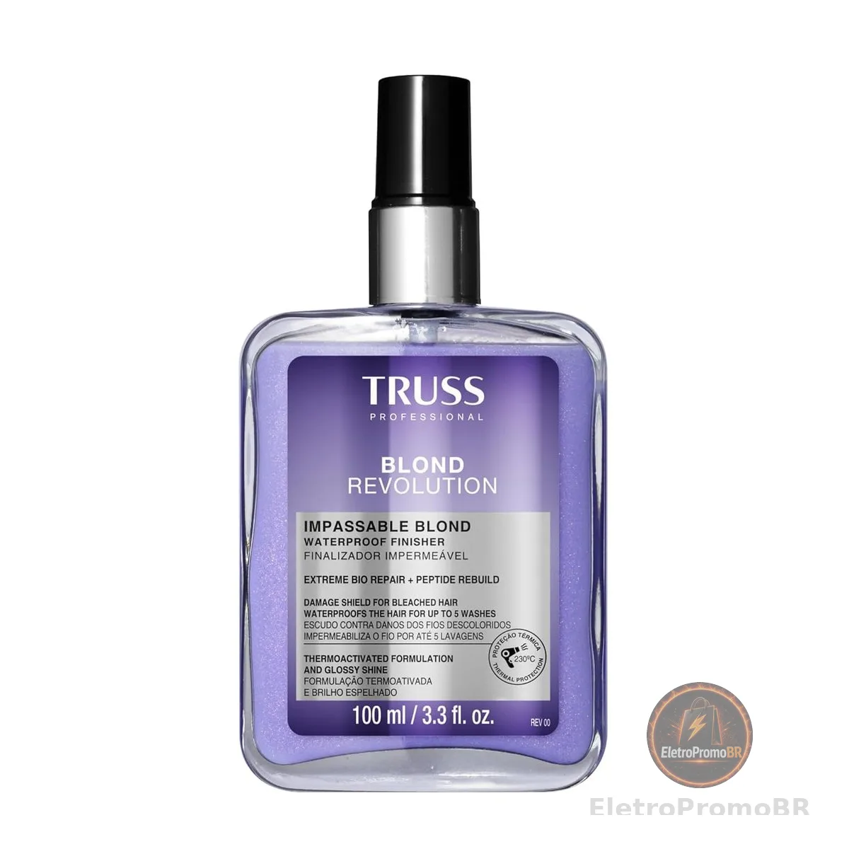 Truss Blond Revolution Impassable | Finalizador Impermeável para Cabelos Loiros | 100ml