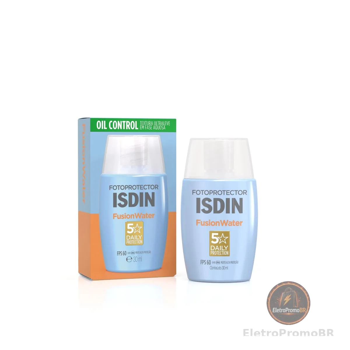 ISDIN Protetor Solar Facial Fusion Water 5 Stars