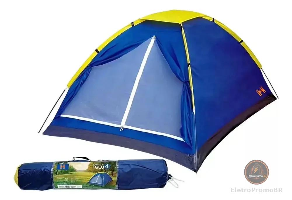 Barraca Para Até 4 Pessoas Camping Iglu Homefy