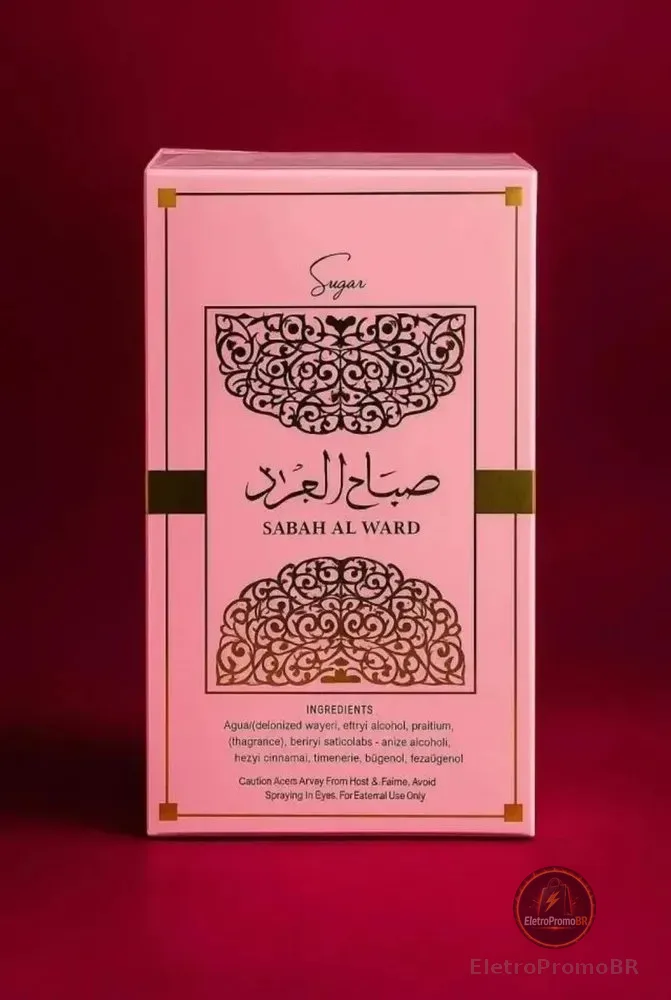 Perfume Árabe Sabah Al Ward Sugar Eau De Parfum 100 Ml
