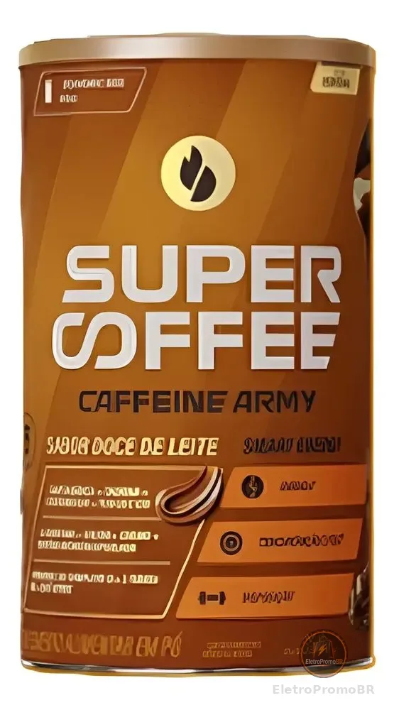 Supercoffee Economic Size (380g) Super Coffee Caffeine Army Sabor Doce De Leite