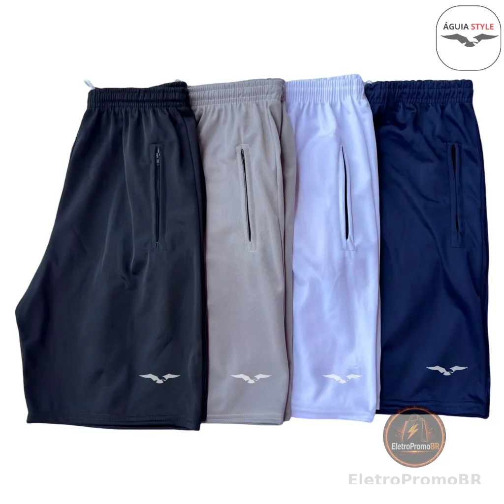 Bermuda Esportiva Masculina Short Para Corridas e Academia