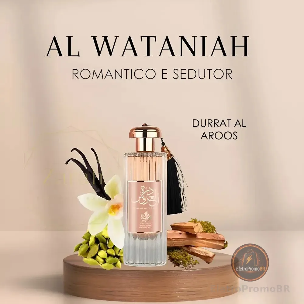 PERFUME DA NOIVA ÁRABE DURRAT ALL AROOS 85 ML EDP