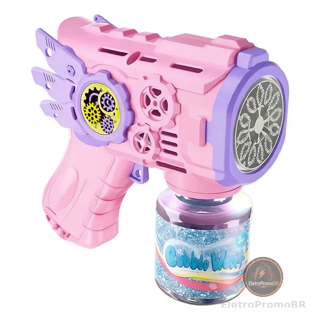 Brinquedo Maquina Bolha De Sabão Pistola Automática judy store