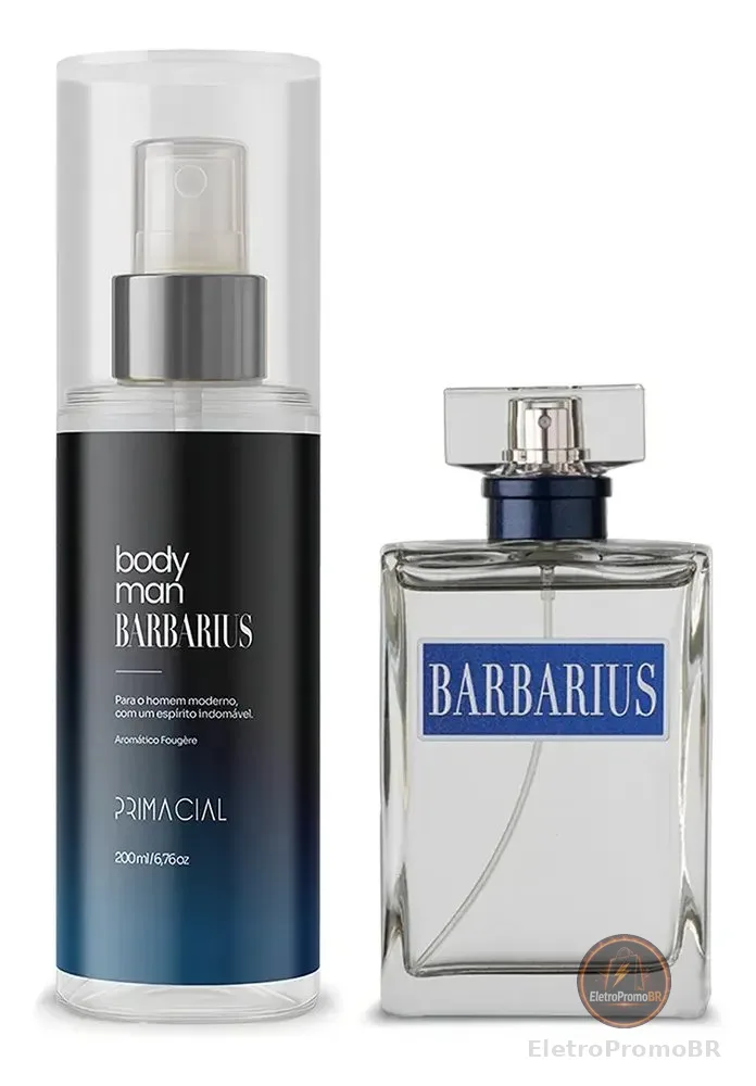 Barbarius Body Splash 200ml E Perfume 100ml By Primacial
