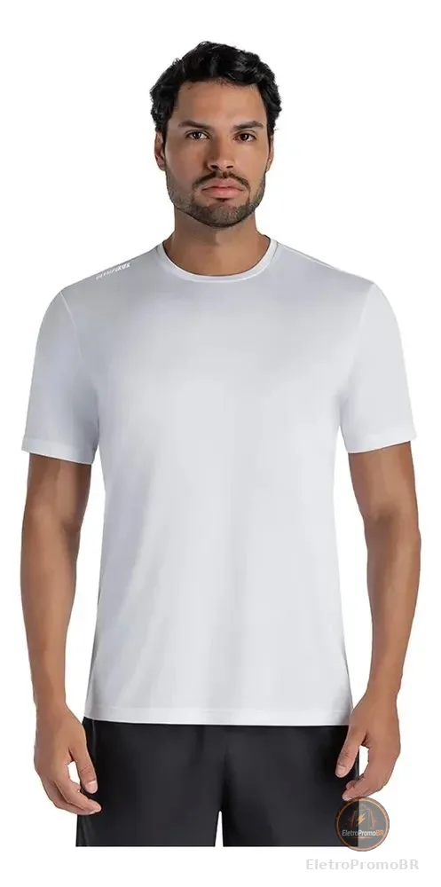 Camiseta Academia Treino Masculina Essential 2.0 Olympikus Branco P