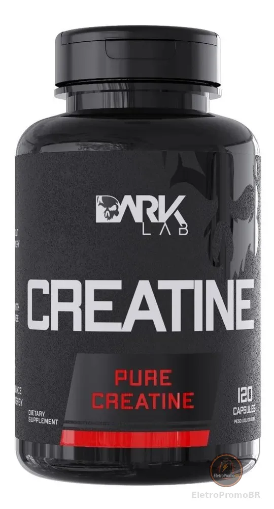 Creatina Monohidratada Pura 120 cápsulas Dark Lab