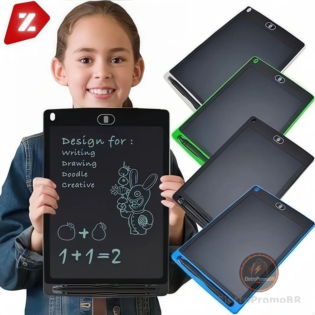 Lousa Mágica Tela Lcd Tablet Infantil De Escrever E Desenhar 8.5/10/12 Polegadas brinquedo infantil Para menina/menino