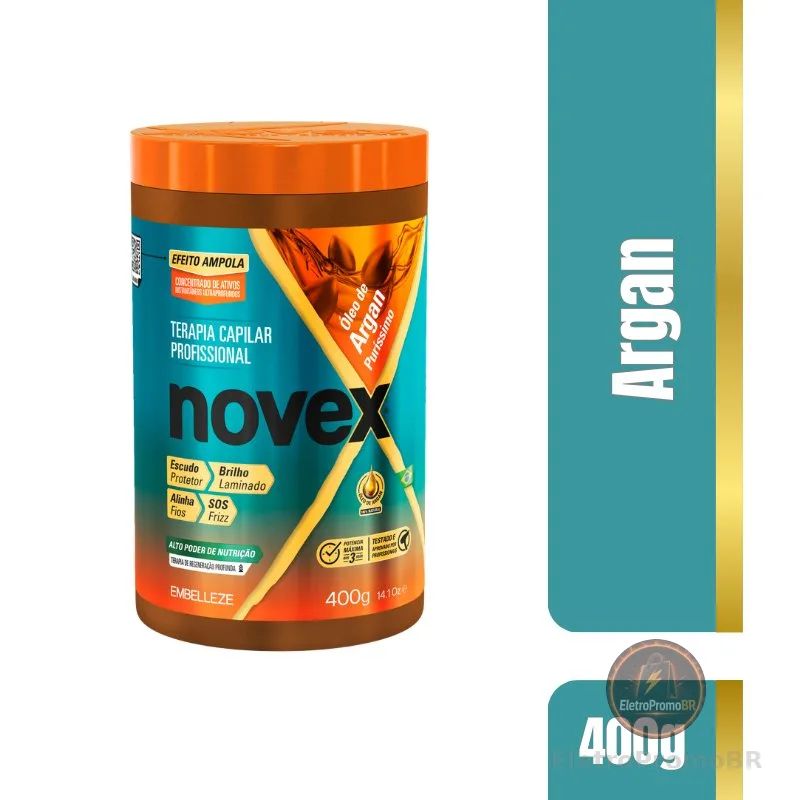 Creme de Tratamento Novex Óleo de Argan 400g