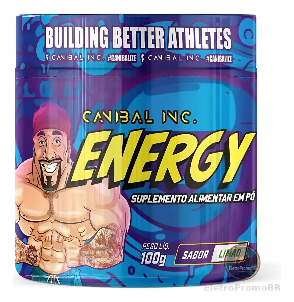 Canibal Energy - 100g Limão - Canibal Limão