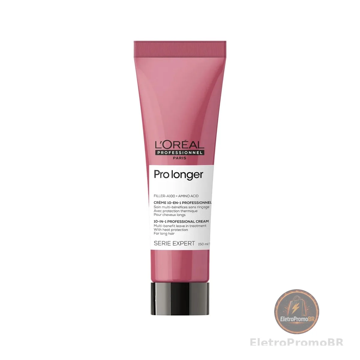L'Oréal Professionnel Leave-In Pro Longer | Para Cabelos Finos | Preenche E Reduz Visivelmente A Aparência De Pontas Duplas | Pontas Mais Preenchidas E Brilho | 150Ml