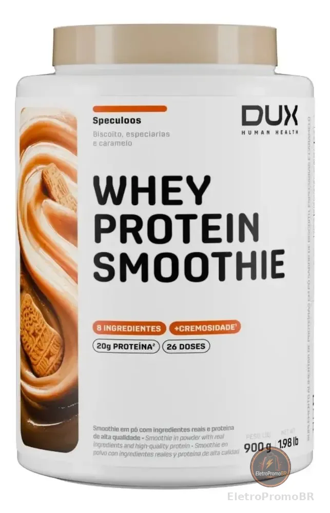 Whey Protein Smoothie 900g Speculoos Dux Human Health Speculoos