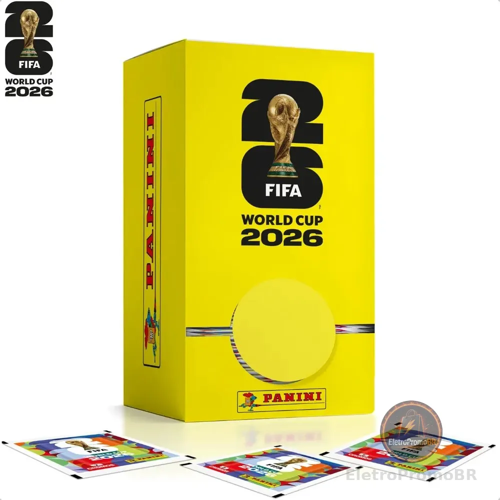 Kit 700 Figurinhas Do Álbum Copa Mundo 2026 - 100 Envelopes