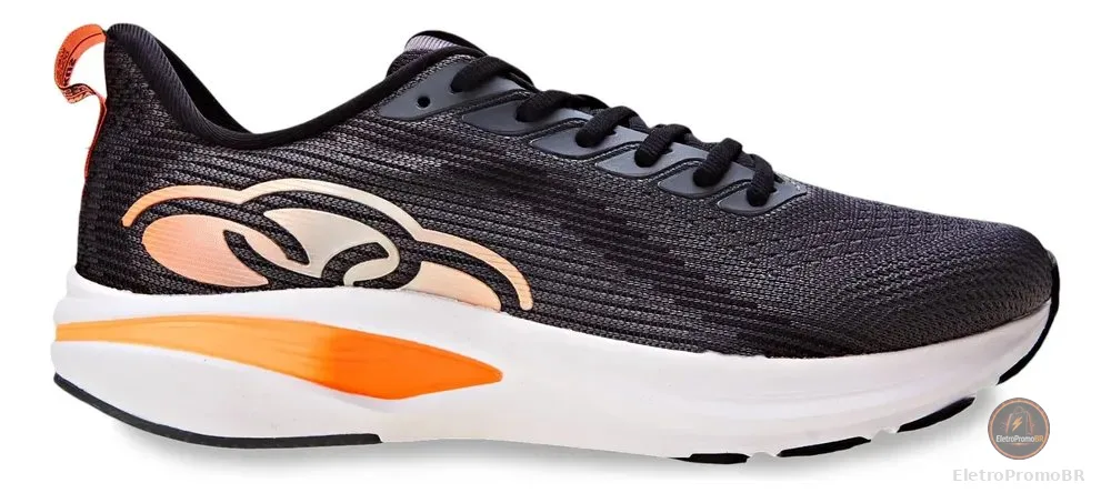 Tênis Esportivo Masculino Voa 2 Olympikus Cinza Liso 38 Br