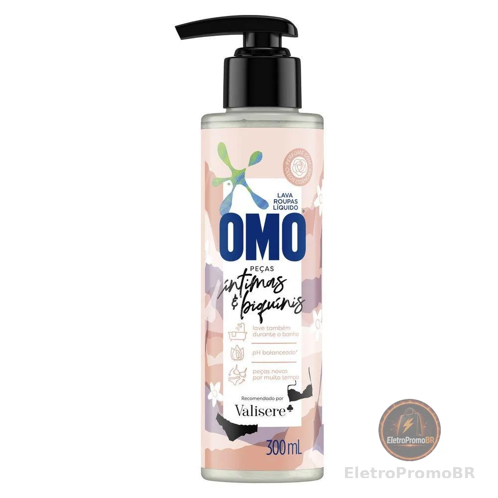 Sabão Líquido Omo Peças Intimas e Biquínis 300ml