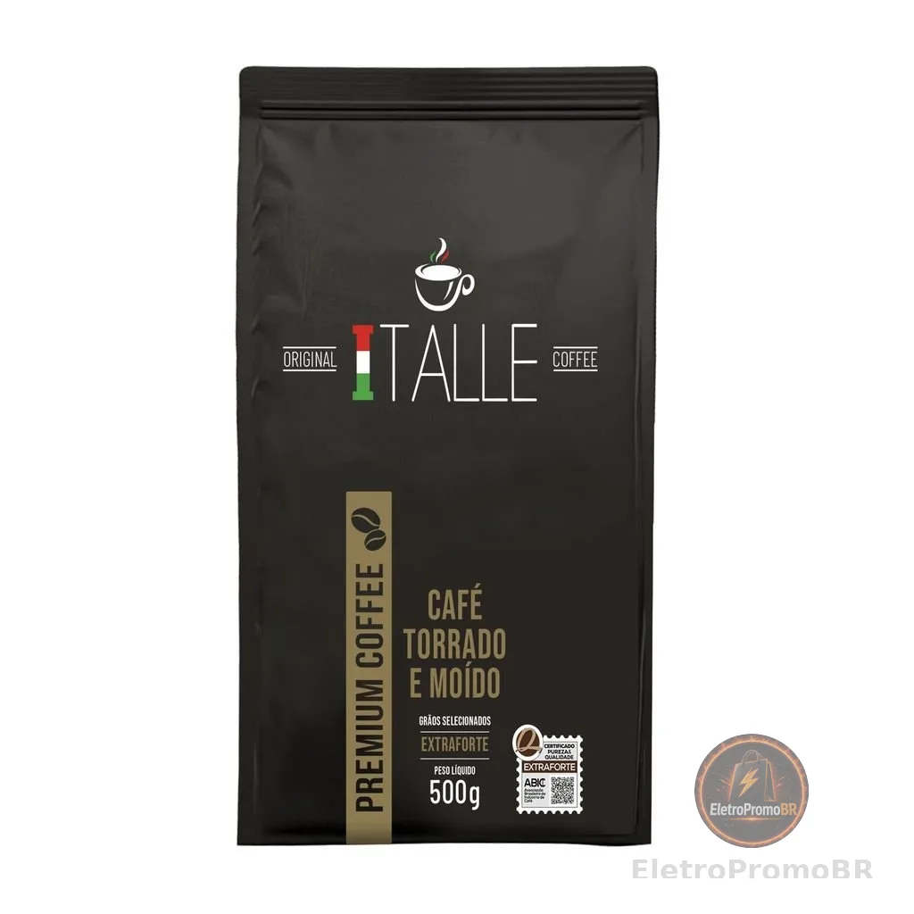 Café Torrado E Moído Extraforte Café Italle Cafe em Pó 500g