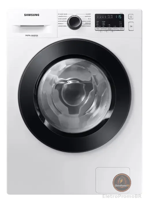 Lava E Seca Samsung Wd11m Com Digital Inverter Branca 11kg Cor Branco