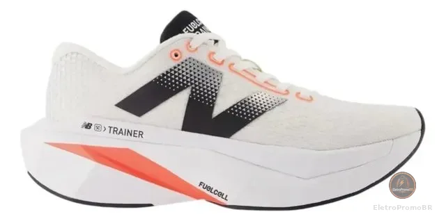 Tenis New Balance Fuelcell Supercomp V3 Feminino Branco