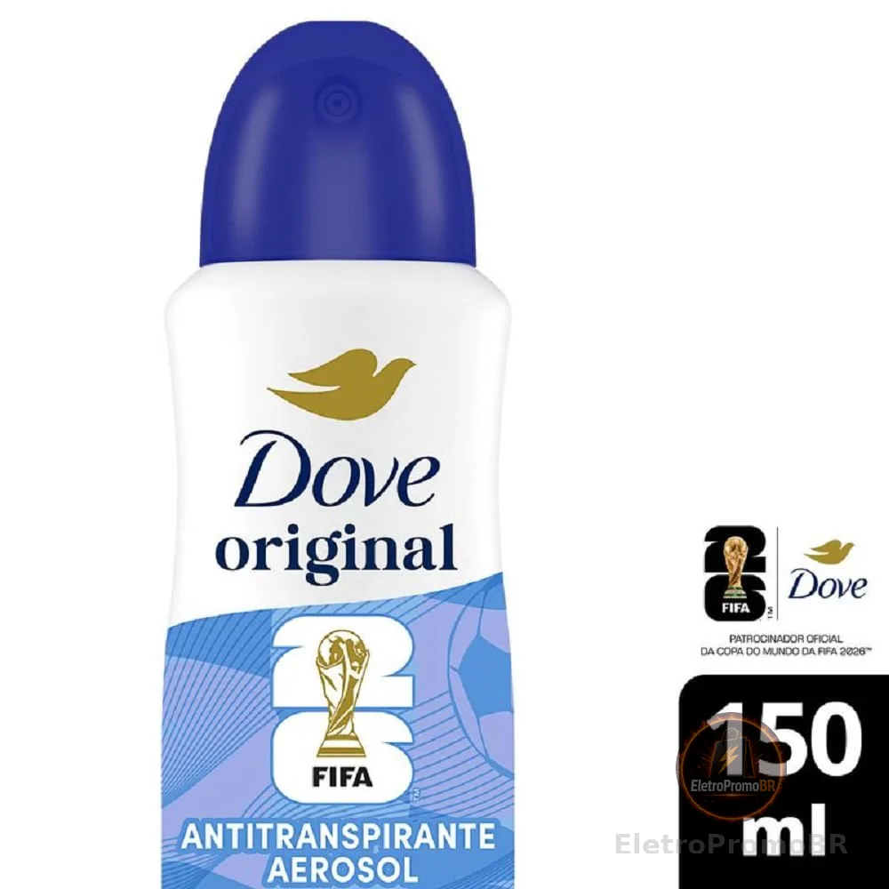 Desodorante Antitranspirante Aerosol Original 48h Dove 150ml