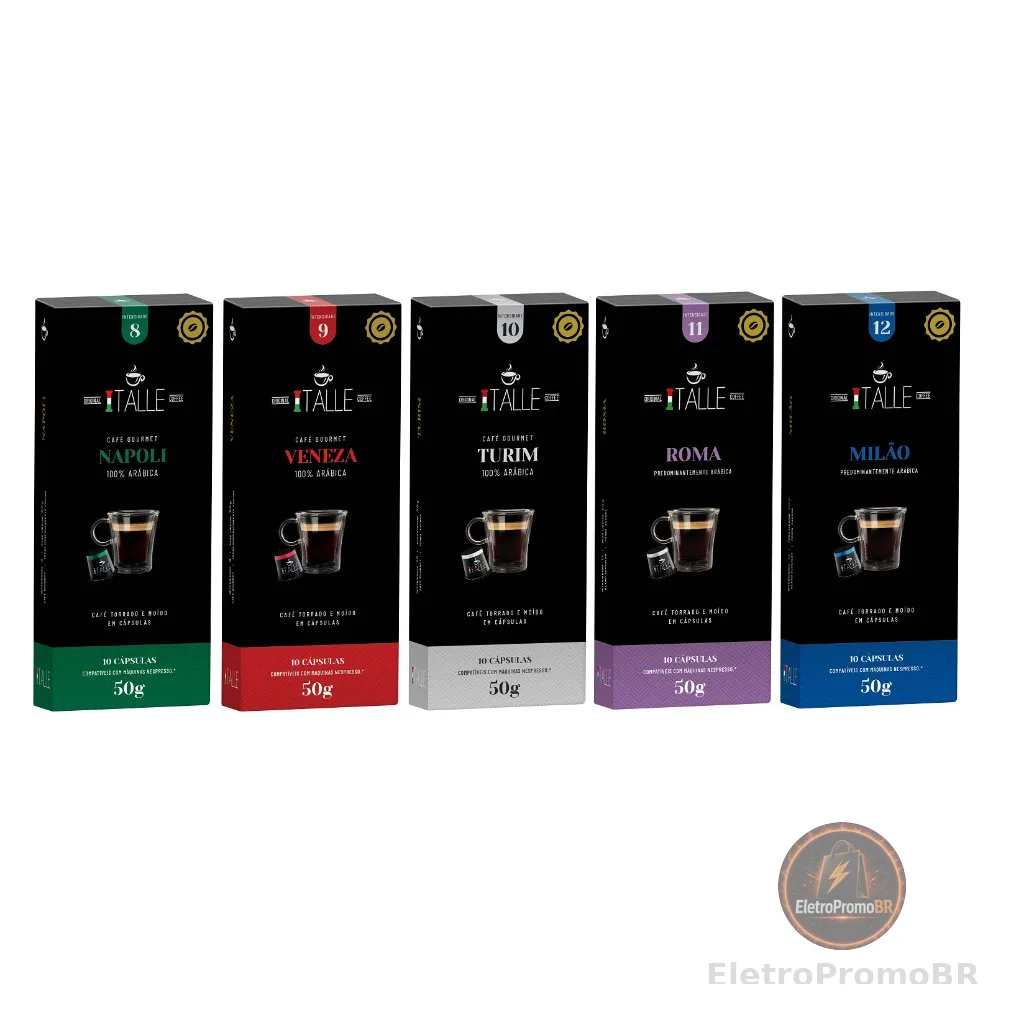 Cápsulas Nespresso Café Italle 50 Unidades