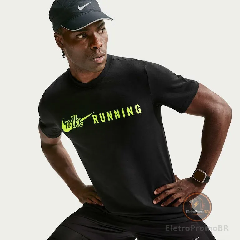 Camiseta Dri Fit Nike Run Dna 2 Masculina
